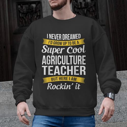 Agriculture Teacher Appreciation AG Teacher Men Graphic Sweatshirt - teacherstshirts.com AU