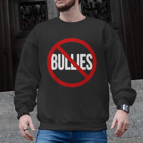Anti Bullying No Bullies School Teacher Student Kindness Men Graphic Sweatshirt - teacherstshirts.com AU