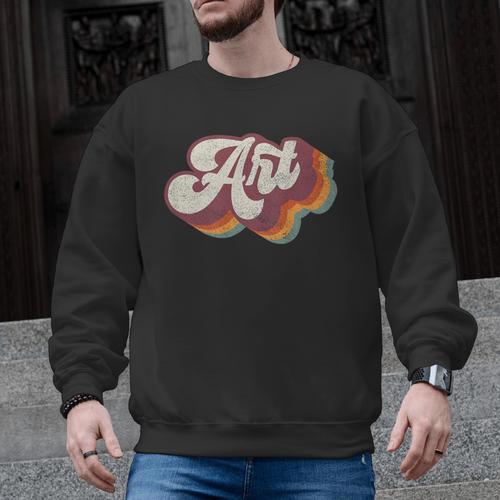 Art Teacher Back To School Men Graphic Sweatshirt - teacherstshirts.com UK