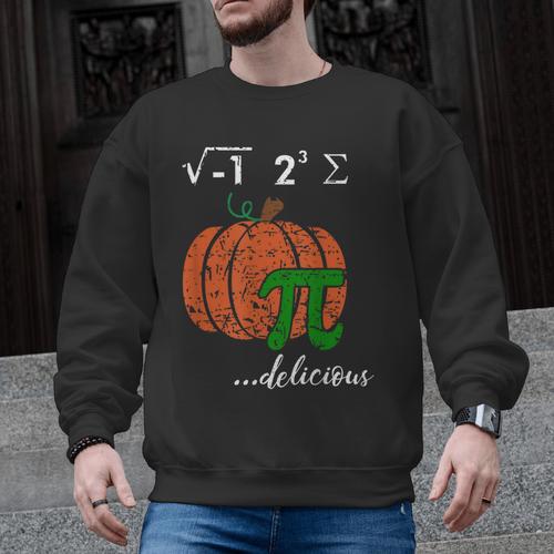 I Ate Some Pumpkin Pi Pie Math Teacher Halloween For Men Women Kids Men Graphic Sweatshirt - teacherstshirts.com