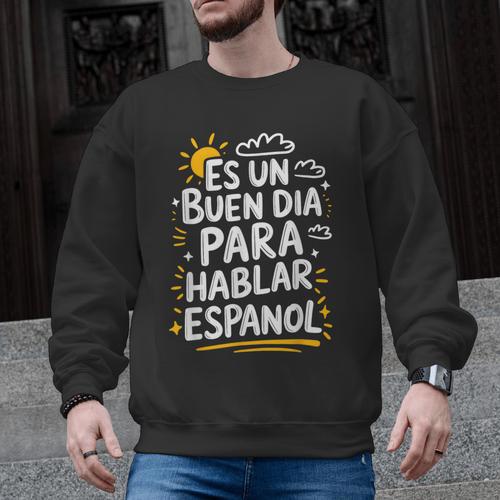 Bilingual Teacher Maestra Spanish Teacher Men Graphic Sweatshirt - teacherstshirts.com