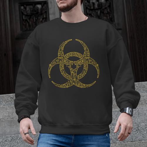 Bioengineering Biology Teacher Toxic Symbol Biohazard For Men Women Girls Kids Men Graphic Sweatshirt - teacherstshirts.com DE