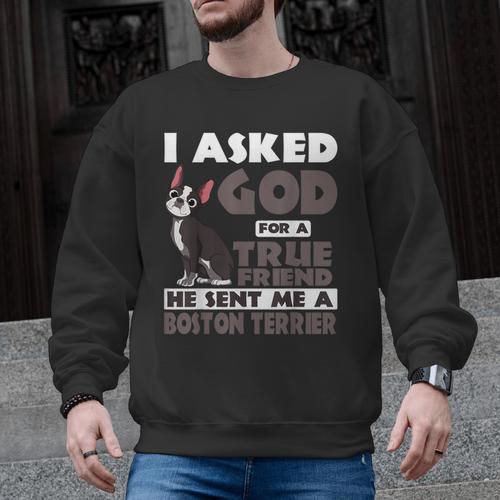 Boston Terrier American Gentleman Non-Sporting Dog Lover Men Graphic Sweatshirt - Bostonterriersmerch.com