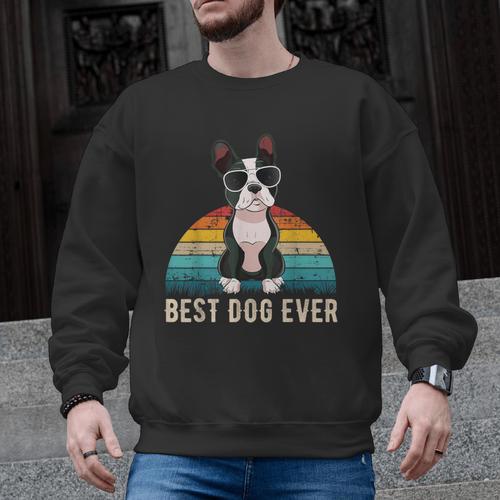 Boston Terrier Boston-Bulldog For Men Women Girls Kids Men Graphic Sweatshirt - Bostonterriersmerch.com