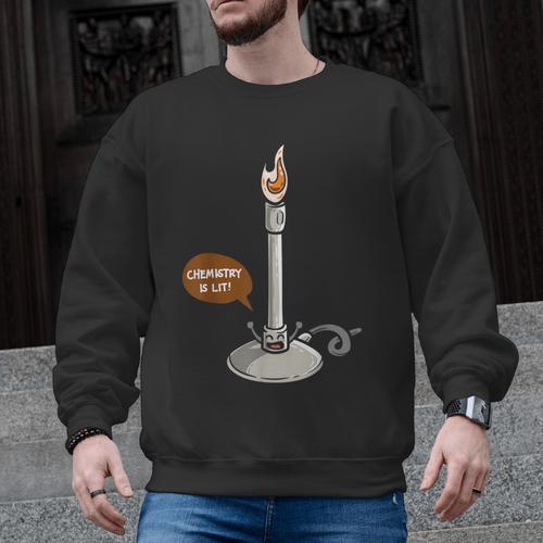Chemistry Burner Science Lover Biology Chemistry Teacher Men Graphic Sweatshirt - teacherstshirts.com AU