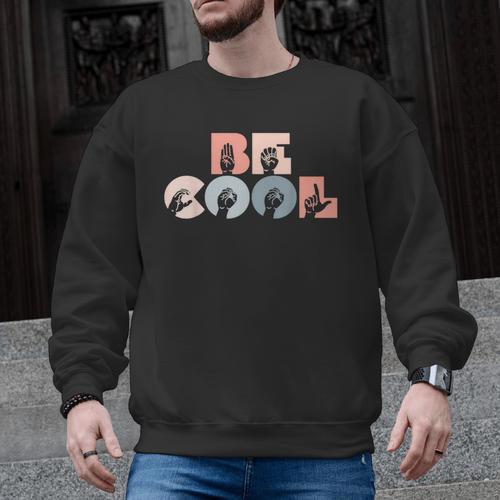 Cool Sign Language ASL Teacher Deaf People ASL Interpreter Men Graphic Sweatshirt - teacherstshirts.com UK