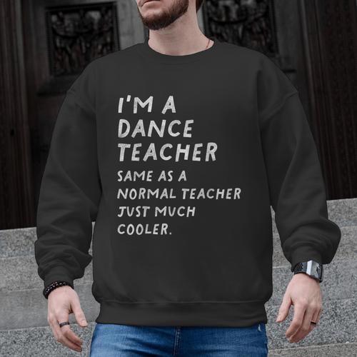 Dance Teacher Definition Men Graphic Sweatshirt - teacherstshirts.com
