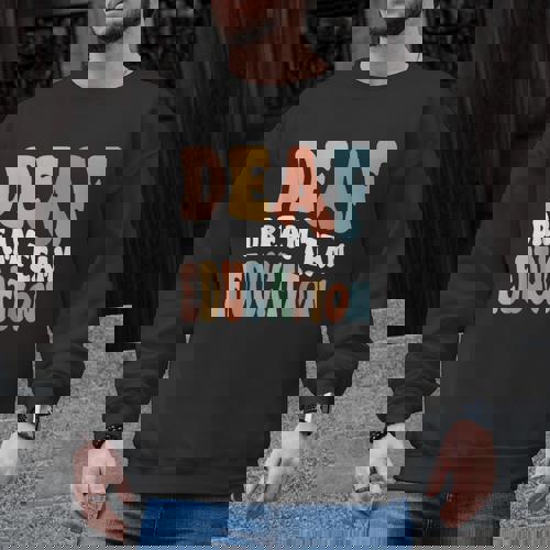 Deaf Dream Team Education Deaf Education Teacher Men Graphic Sweatshirt - teacherstshirts.com