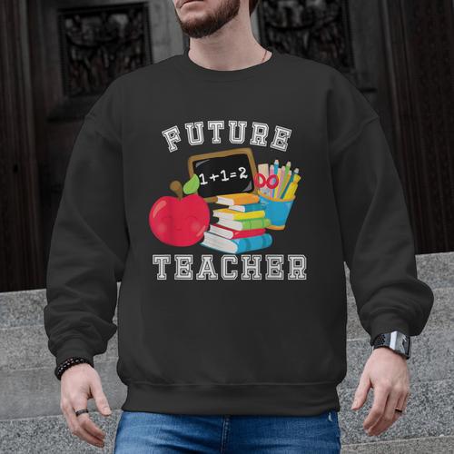 Future Teacher Costume For Adults And Kids T-Shirt Men Graphic Sweatshirt - teacherstshirts.com DE