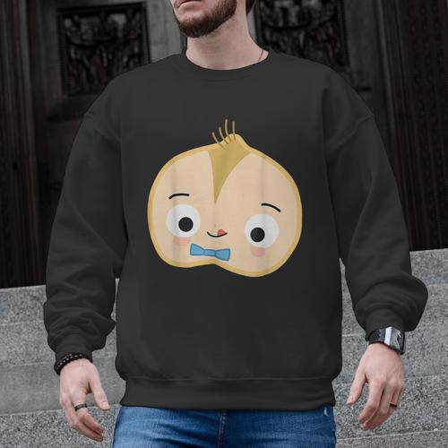 Good Egg Teacher Halloween Costume Group The Cool Bean Men Graphic Sweatshirt - teacherstshirts.com