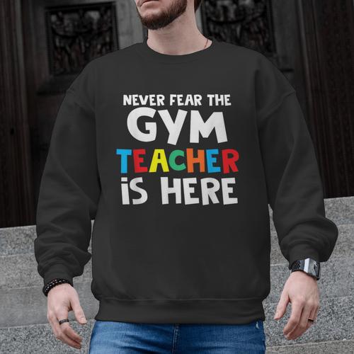 Gym Teacher Back To School Teacher Shirts For Men Women Girls Kids Men Graphic Sweatshirt - teacherstshirts.com