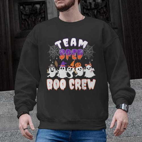 Halloween Costume Team SPED Teacher Special Education Men Graphic Sweatshirt - teacherstshirts.com DE