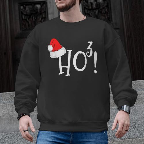 Ho Cubed Shirt Math Teacher Xmas For Men Women Kids Men Graphic Sweatshirt - teacherstshirts.com