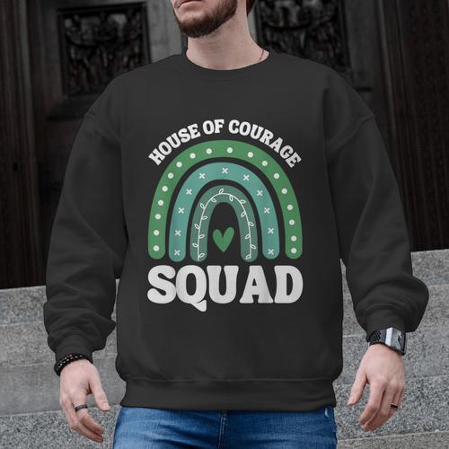 House Of Courage Squad RCA School Teacher Student Tee Men Graphic Sweatshirt - teacherstshirts.com