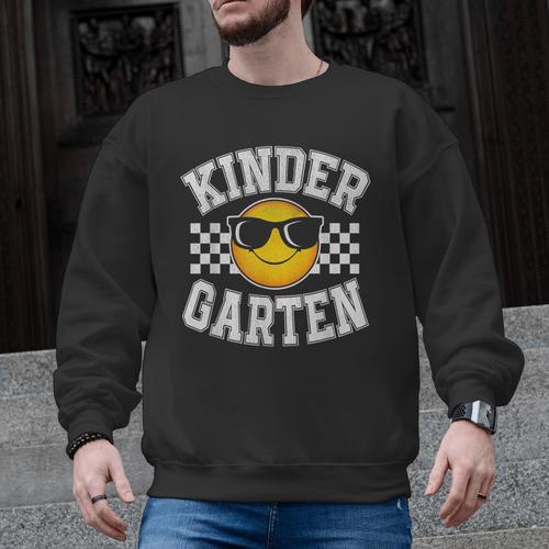 Kindergarten Teacher First Day Of Kinder Back To School Men Graphic Sweatshirt - teacherstshirts.com CA