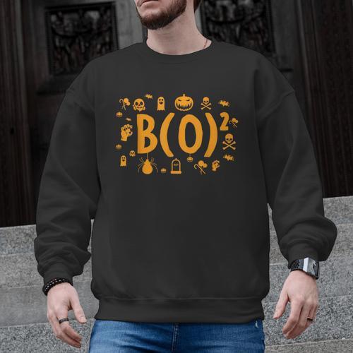 Math Teacher Halloween Mathematician Math Lover Boo Men Graphic Sweatshirt - teacherstshirts.com AU