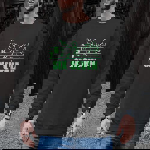 Musical 67 Music Meme Slang Six Seven Music Teacher Men Graphic Sweatshirt - teacherstshirts.com