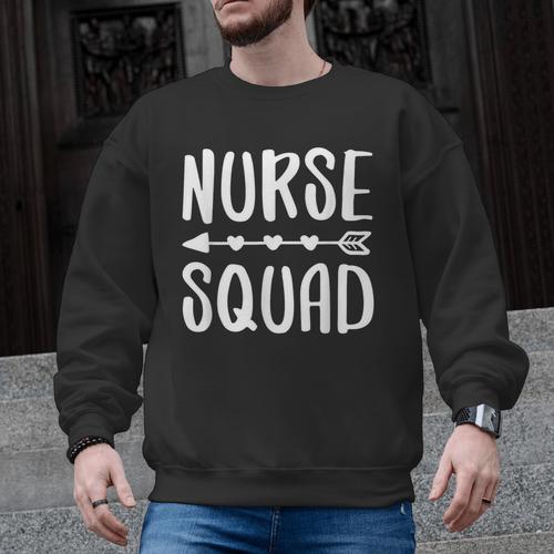 Nurse Squad Shirt Teacher Student Nursing Team For Men Women Girls Kids Men Graphic Sweatshirt - teacherstshirts.com