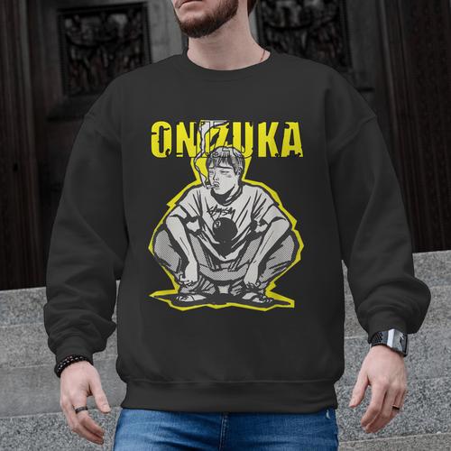Onizuka Great Teacher Classic Anime Men Graphic Sweatshirt - teacherstshirts.com