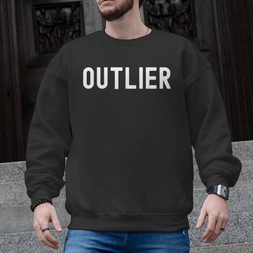 Outlier Statistics Teacher Statistics Data Science Men Women Kids Men Graphic Sweatshirt - teacherstshirts.com
