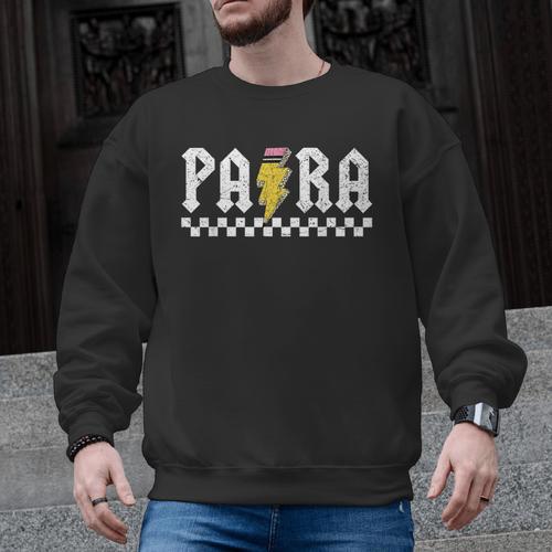 Para Squad Paraprofessional Para Teacher Men Graphic Sweatshirt - teacherstshirts.com