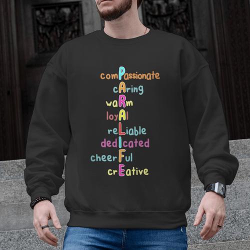 Paraprofessional Teacher Para Sped Ed Parapro Men Graphic Sweatshirt - teacherstshirts.com AU