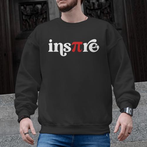 Pi Day Inspire 314 Symbol Math Teacher Science Mathematics Men Graphic Sweatshirt - teacherstshirts.com AU