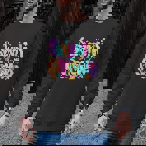 Preppy Seventh Grade Back To School 7th Grade Teachers Girls Men Graphic Sweatshirt - teacherstshirts.com