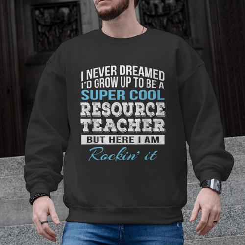 Resource Teacher Tshirt Men Women Men Graphic Sweatshirt - teacherstshirts.com CA