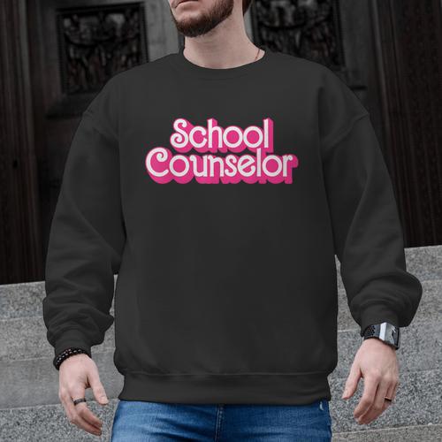 School Counselor Back To School Teacher Life Men Graphic Sweatshirt - teacherstshirts.com UK