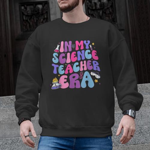 In My Science Teacher Era Teacher Men Graphic Sweatshirt - teacherstshirts.com AU
