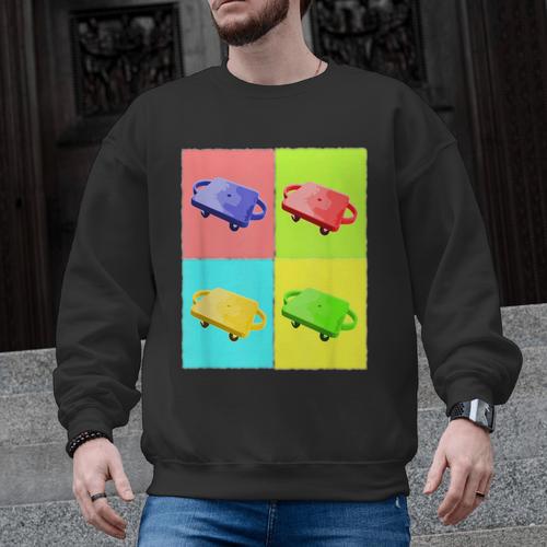 Scooter Physical Education PE Gym Teacher Men Graphic Sweatshirt - teacherstshirts.com