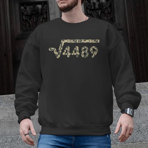 Square Root 4489 Slang Math Teacher Six Seven 6 7 Meme Camo Men Graphic Sweatshirt - teacherstshirts.com DE
