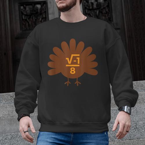Thanksgiving Math Teacher Math Symbol Men Women Girls Kids Men Graphic Sweatshirt - teacherstshirts.com