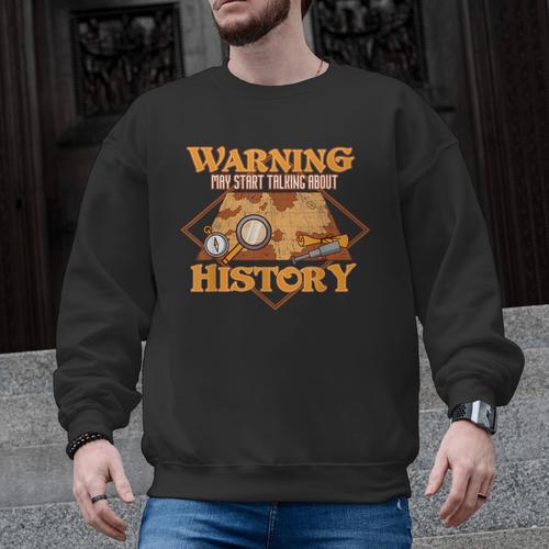 Historian History Teacher Student Men Women Kids Men Graphic Sweatshirt - teacherstshirts.com UK