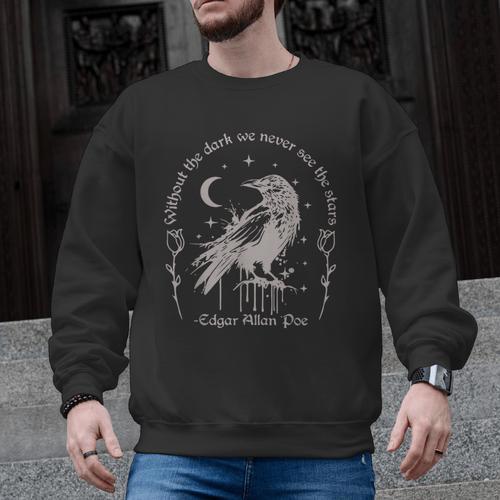 Without The Dark We Never See The Stars Teacher Men Graphic Sweatshirt - teacherstshirts.com AU