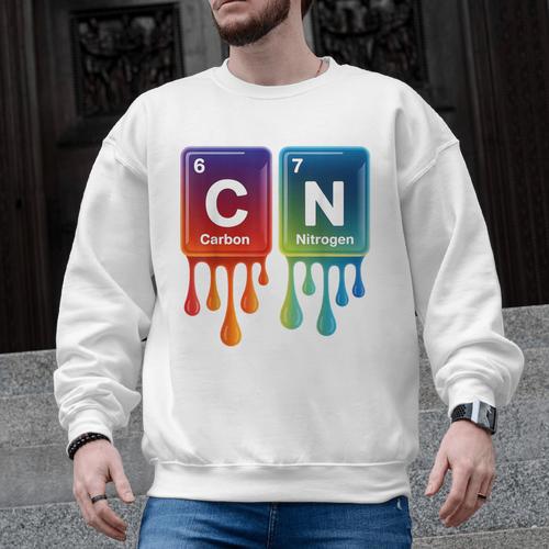 6 7 Science Chemistry Teacher Periodic Table Meme Tee Men Graphic Sweatshirt - teacherstshirts.com AU