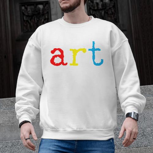 Art Teacher Artists Men Graphic Sweatshirt - teacherstshirts.com