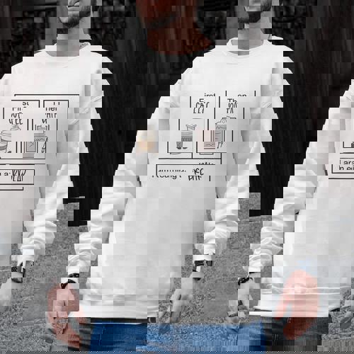 First Coffee Then IEP Teacher SPED Teacher Coffee Lover Men Graphic Sweatshirt - teacherstshirts.com