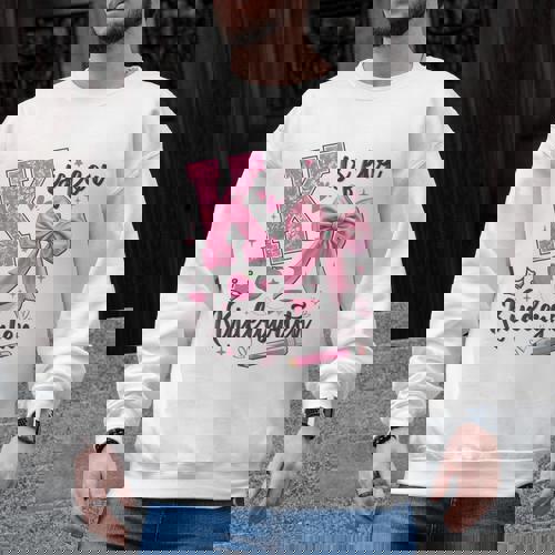 K Is For Kindergarten Teacher Coquette Bow Back To School Men Graphic Sweatshirt - teacherstshirts.com