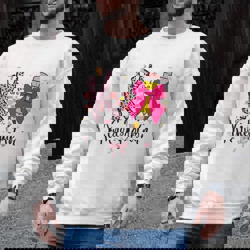 K Is For Kindergarten Teacher Coquette Bow Back To School Men Graphic Sweatshirt - teacherstshirts.com