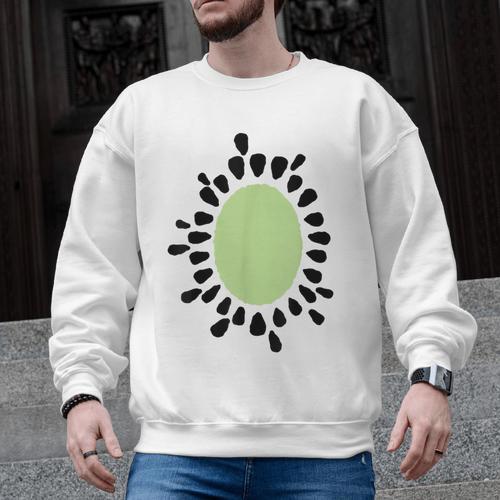 Kiwi Easy Costume Halloween Fruit Lover School Teacher Fun Men Graphic Sweatshirt - teacherstshirts.com UK