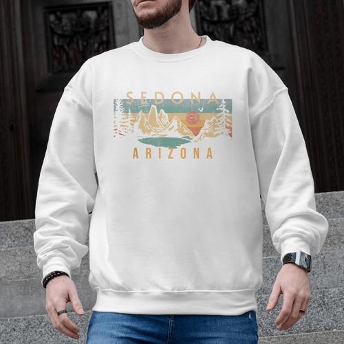 Sedona Men Graphic Sweatshirt - Bostonterriersmerch.com