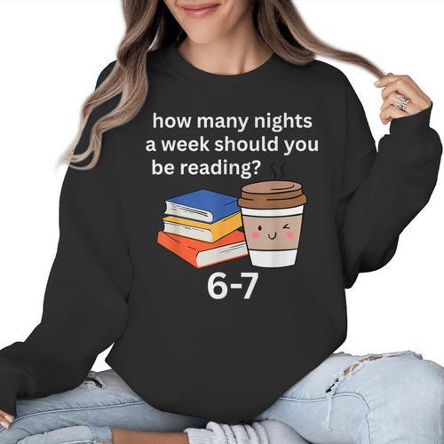 67 Meme English Teacher Reading Book Lover Humor Women Crewneck Sweatshirt - teacherstshirts.com UK