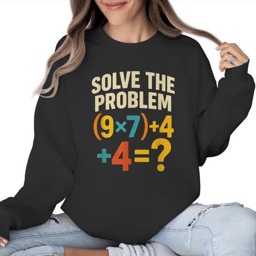 67 Meme Pemdas Elementary Math Teacher Brainrot Joke Women Crewneck Sweatshirt - teacherstshirts.com UK