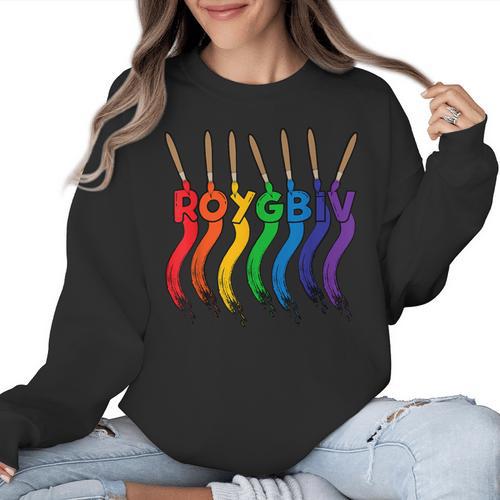 Art Teacher For Women Art Teacher Clothes Women Crewneck Sweatshirt - teacherstshirts.com AU