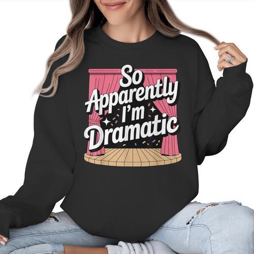 Best Theatre Art For Men Women Musical Drama Teacher Theater Women Crewneck Sweatshirt - teacherstshirts.com