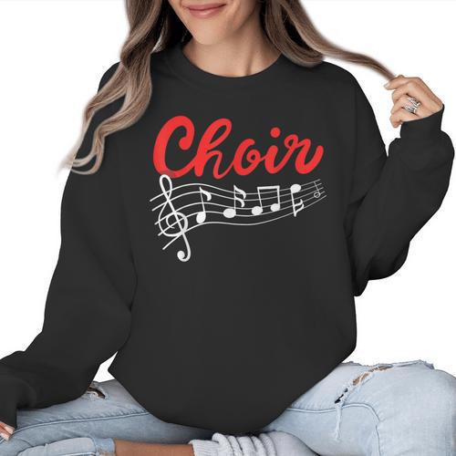 Choir Chorister Choir Teacher Choir Director Women Crewneck Sweatshirt - teacherstshirts.com UK