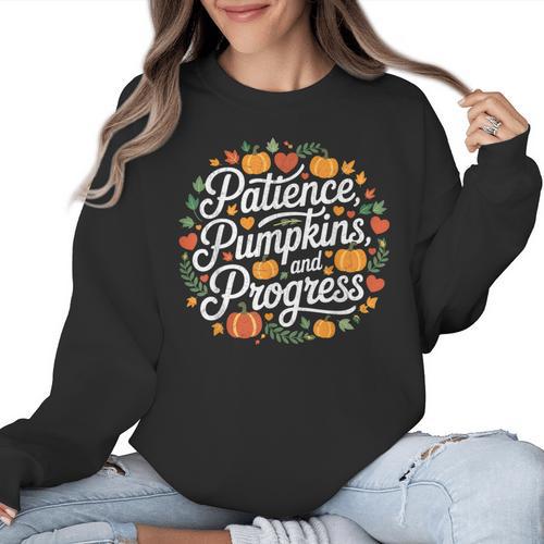 Fall Special Education Teacher Pumpkin Autumn Halloween Women Crewneck Sweatshirt - teacherstshirts.com CA