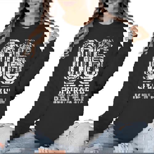 Kids Hello Sixth Back To School 6th Grade Dream Team Teacher Women Crewneck Sweatshirt - teacherstshirts.com